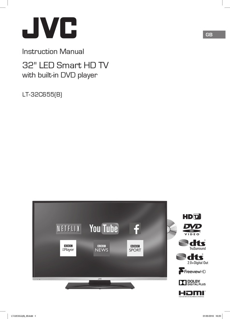JVC LT-32C655B User manual