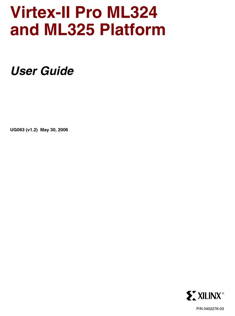 Xilinx Virtex-II Pro ML324 User manual