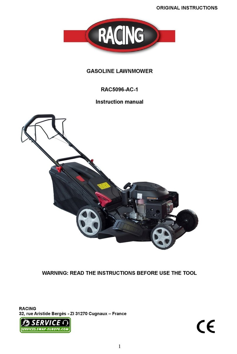 Racing RAC5096-AC-1 instruction manual