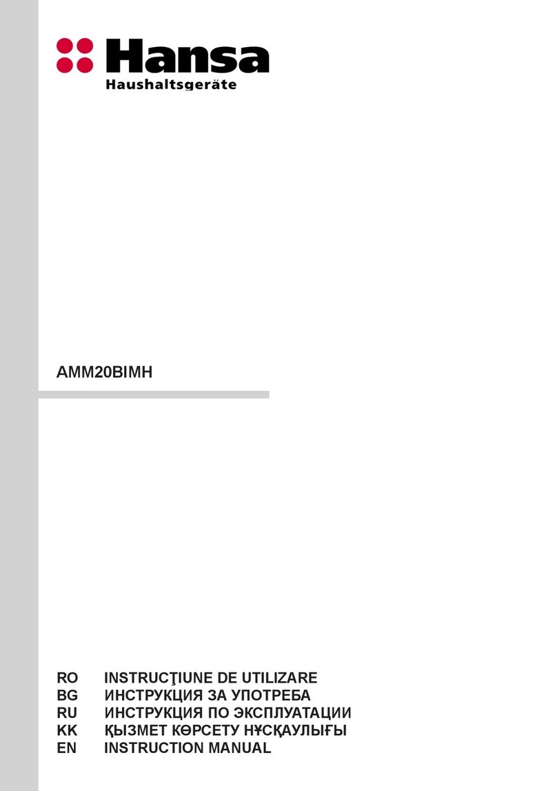 Hansa AMM20BIMH User manual
