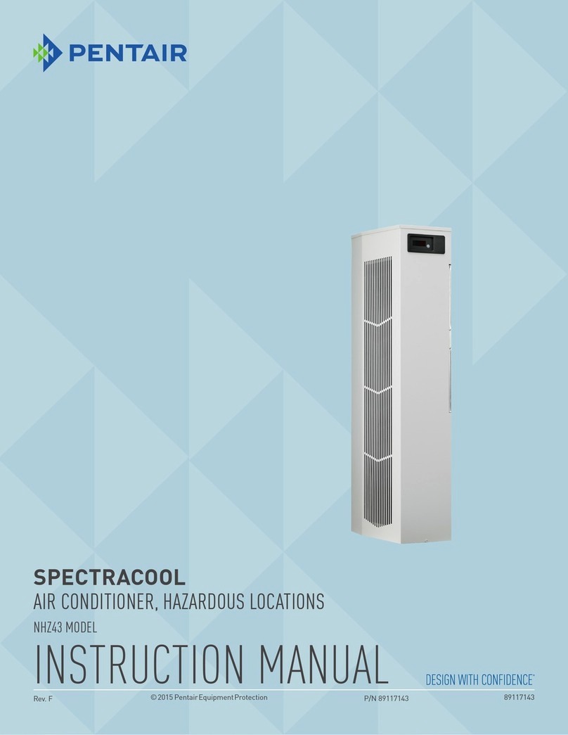 Pentair SPECTRACOOL NHZ43 User manual