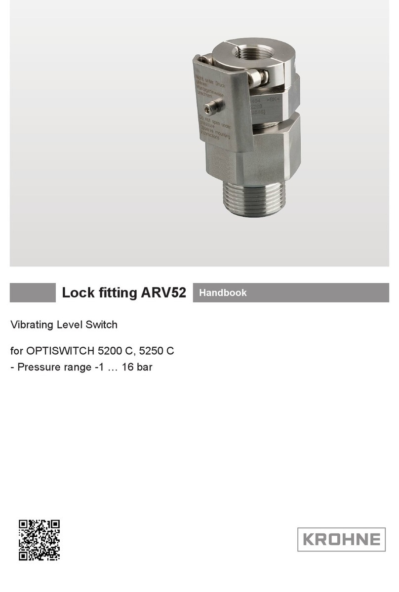 KROHNE ARV52 Handbook