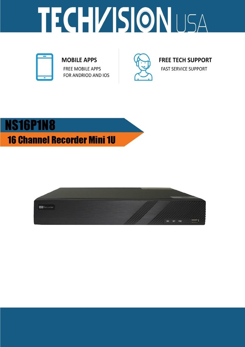 TechVision NS16P1N8 manual