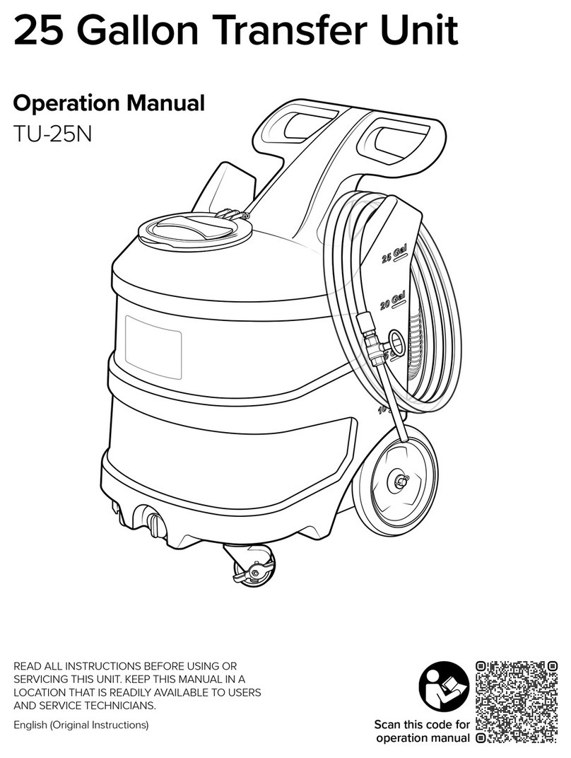 Foamit TU-25N Operation manual Foamit TU-25N Operation manual