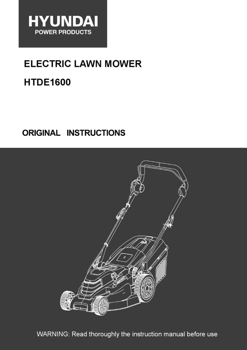 Hyundai power products HTDE1600 Original instructions