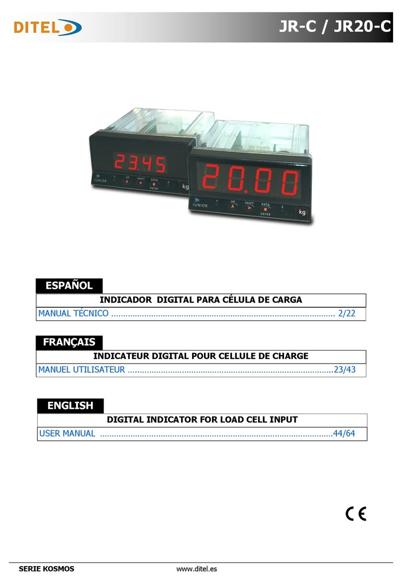 Ditel KOSMOS JUNIOR-C user manual