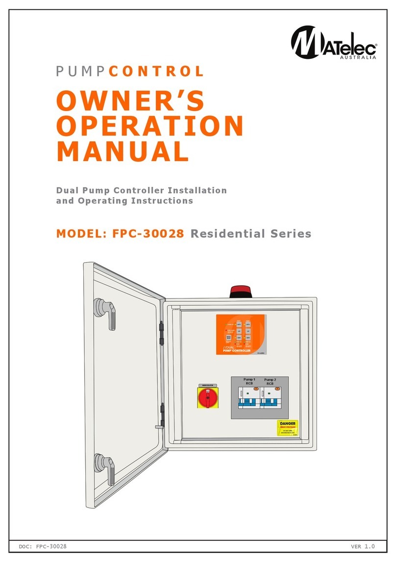 Matelec Residential FPC-30028 Instructions for use