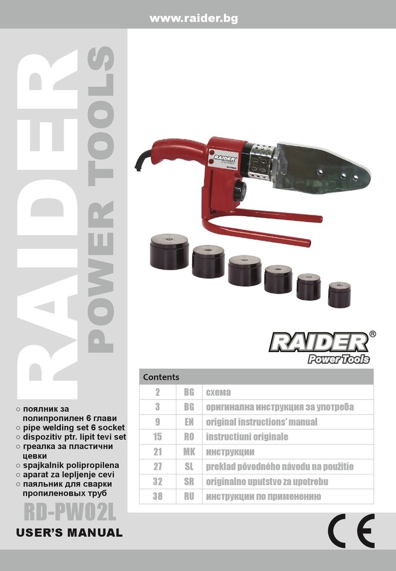 Raider RD-PW02L user manual