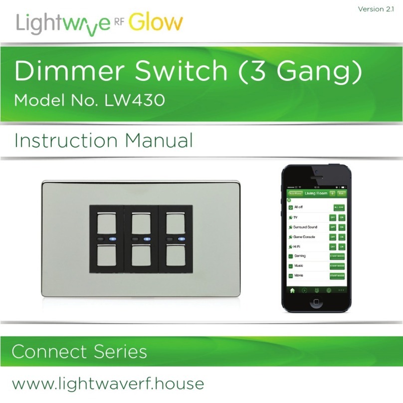 LightwaveRF Connect LW430 instruction manual