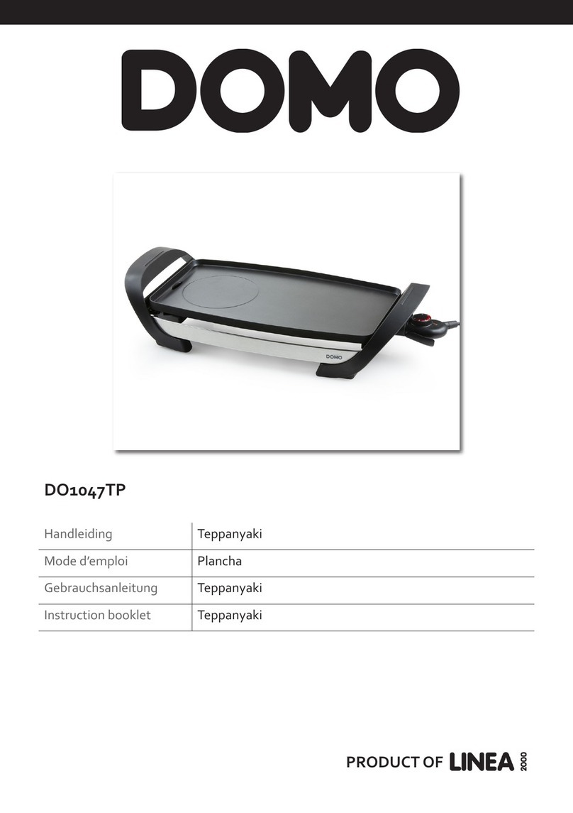 Linea 2000 DOMO DO1047TP Instruction booklet