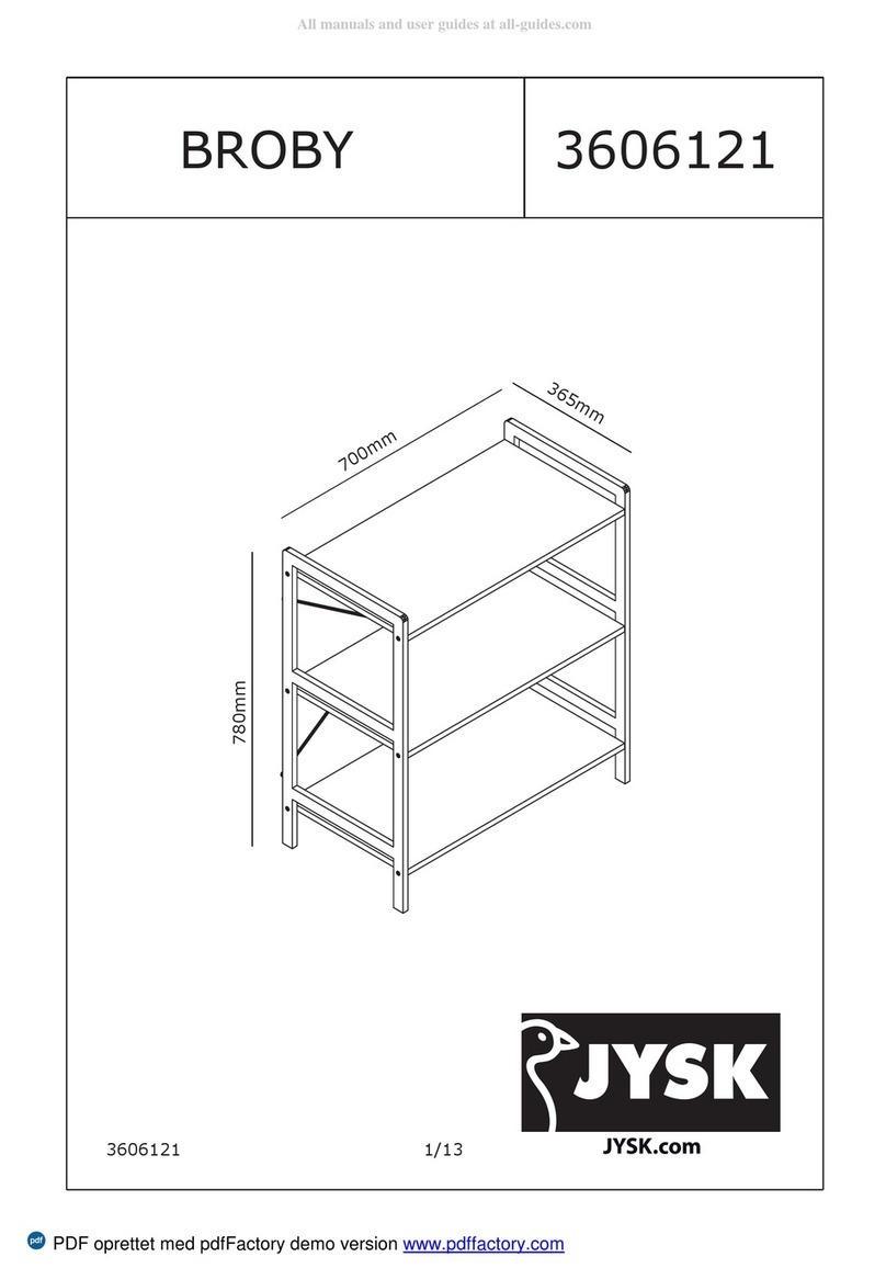 Jysk BROBY 3606121 manual