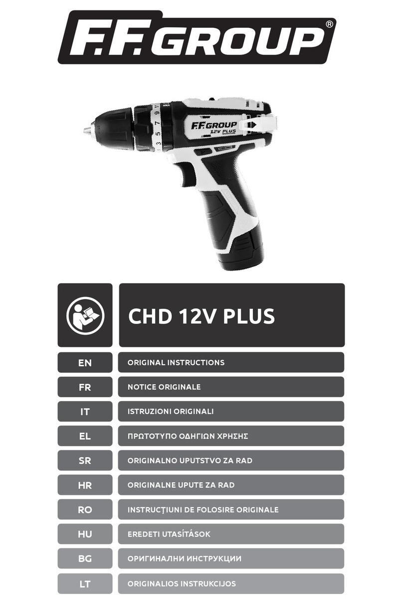 F.F. Group CHD 12V PLUS Original instructions