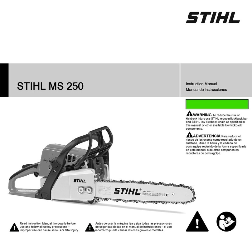 Stihl MS 250C User manual