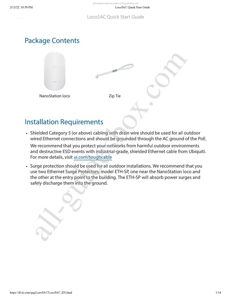 Ubiquiti Loco5AC quick start guide