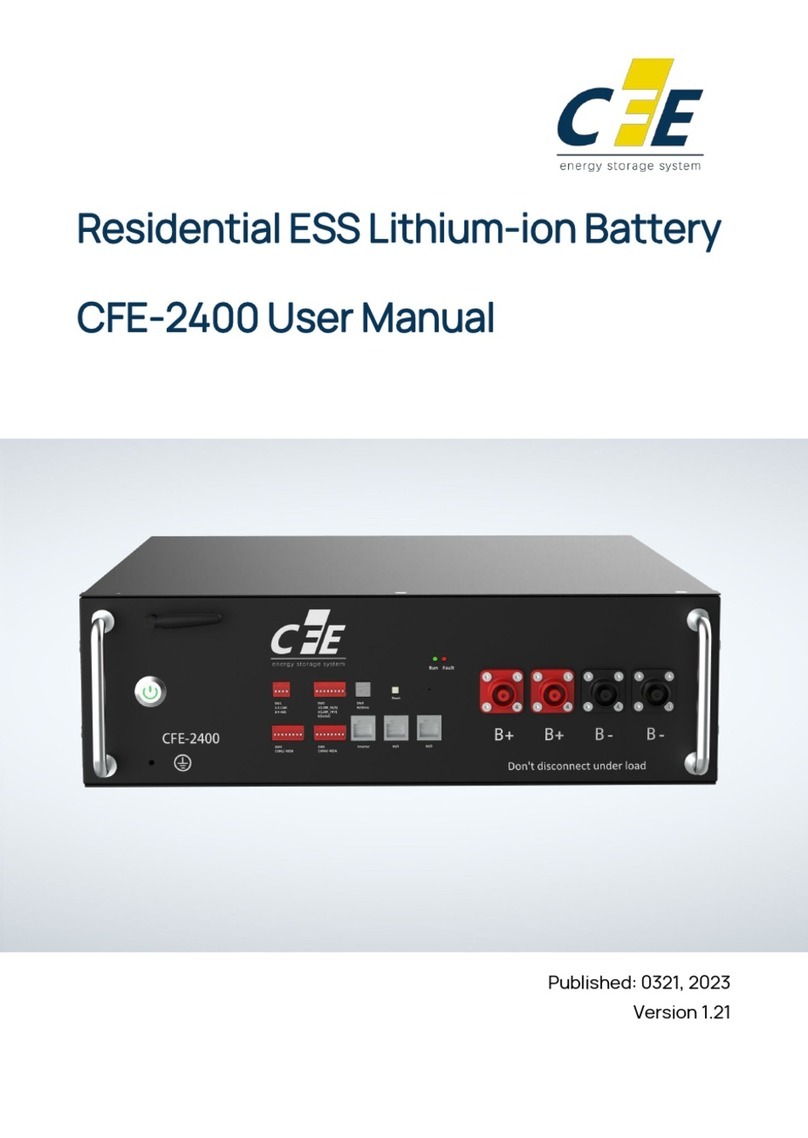 CFE CFE-2400 User manual