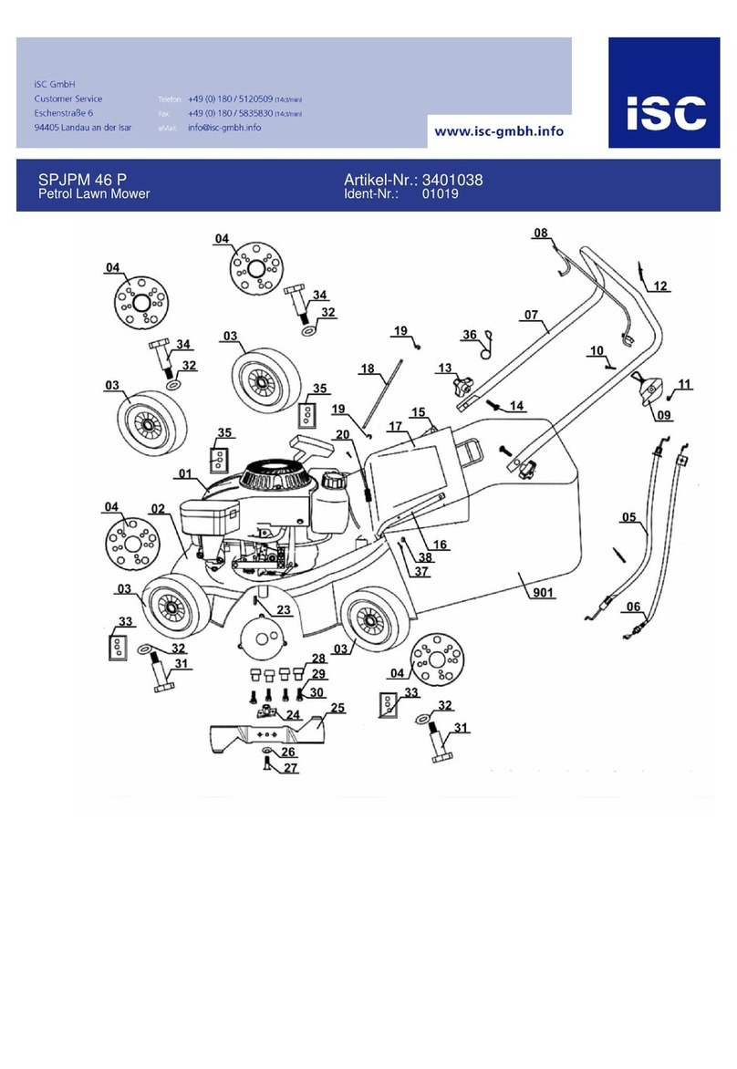 Spear & Jackson SPJPM 46P Assembly and operating instructions