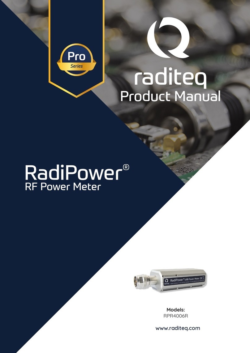 raditeq Pro Series product manual