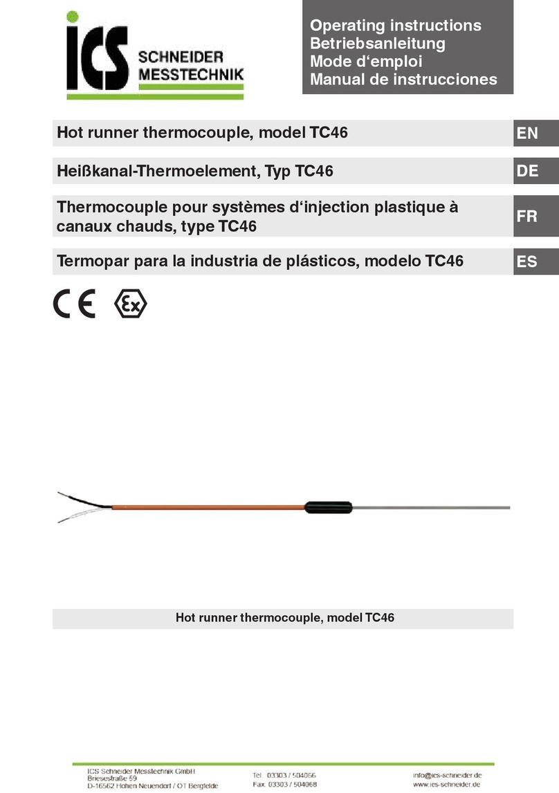 ICS Schneider Messtechnik TC46 operating instructions