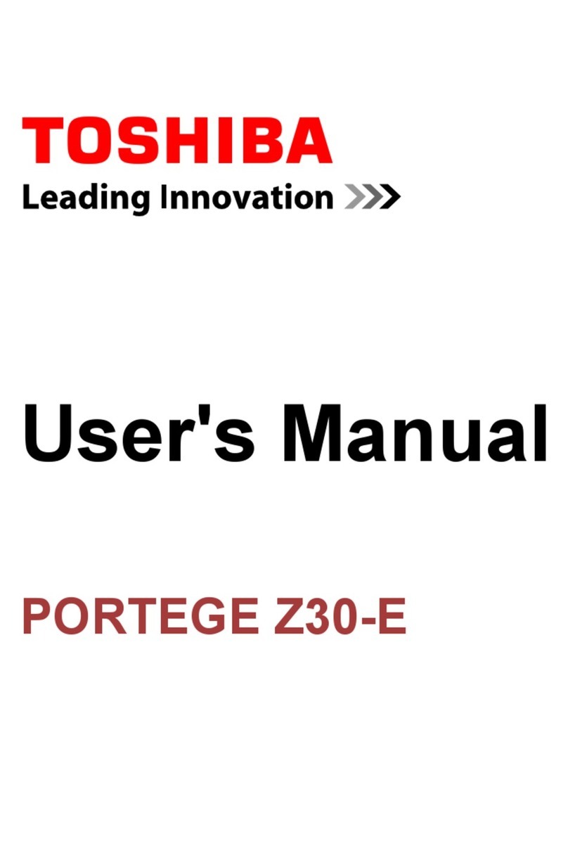 Toshiba PORTEGE Z30-E User manual