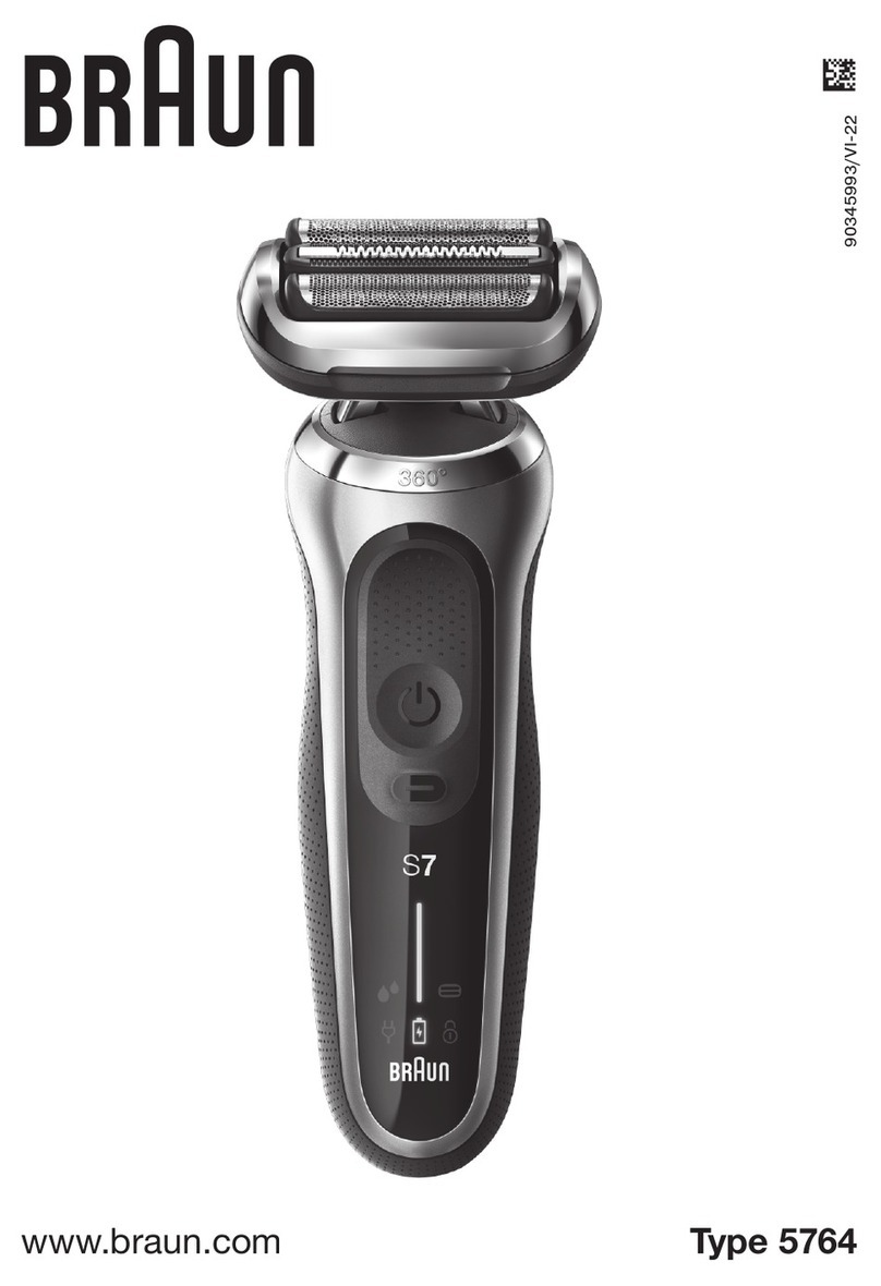 Braun 71-N1200s manual
