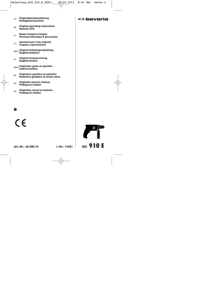 EINHELL Bavaria BID 910 E User manual