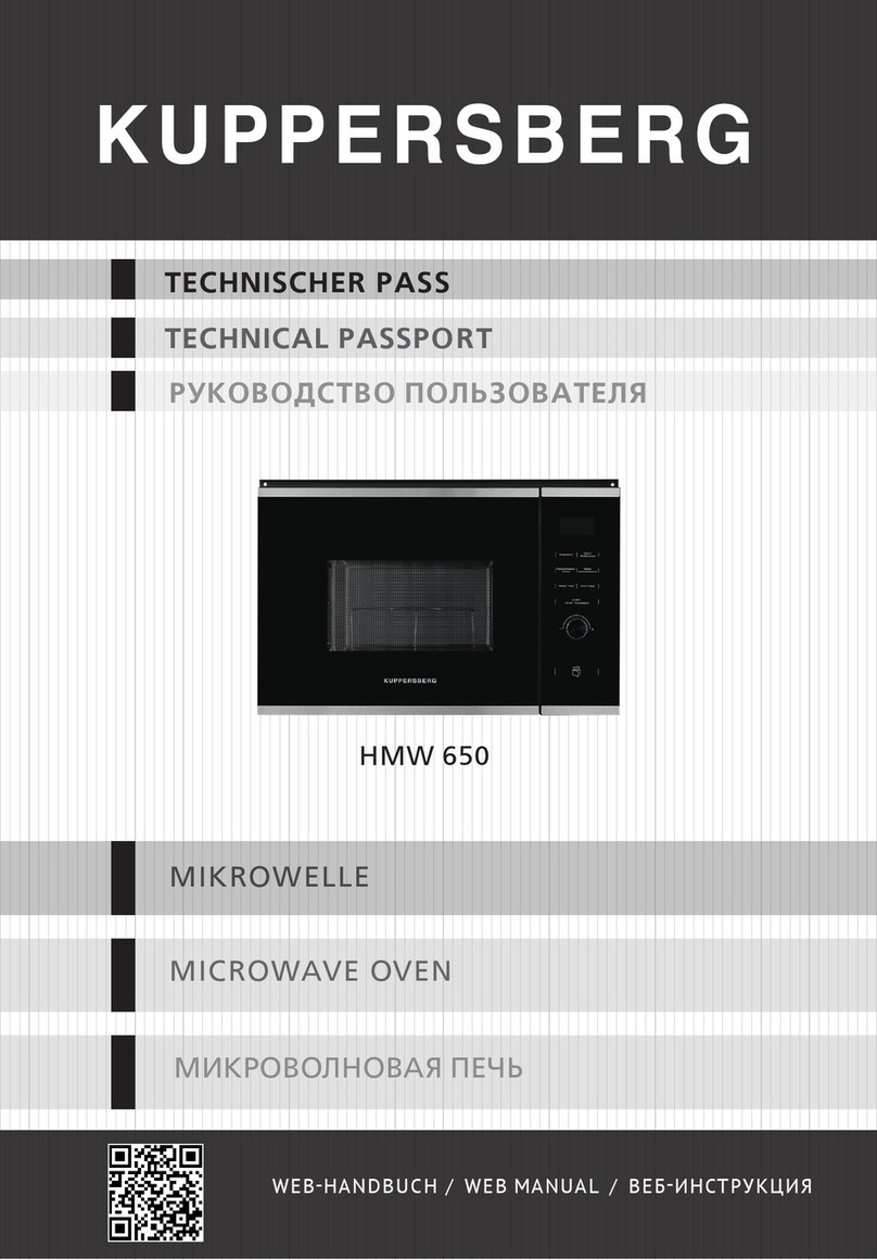 Kuppersberg HMW 650 BL Technical Passport