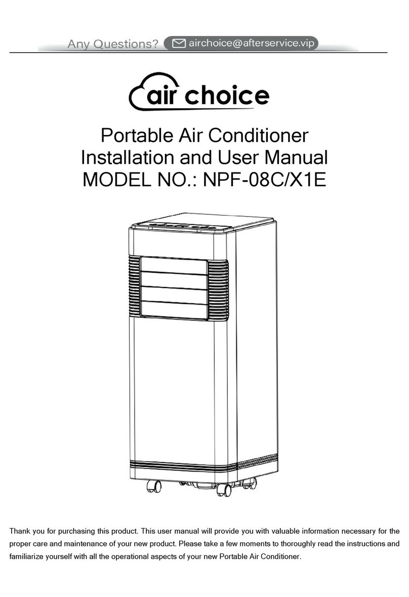 air choice NPF-08C/X1E User manual