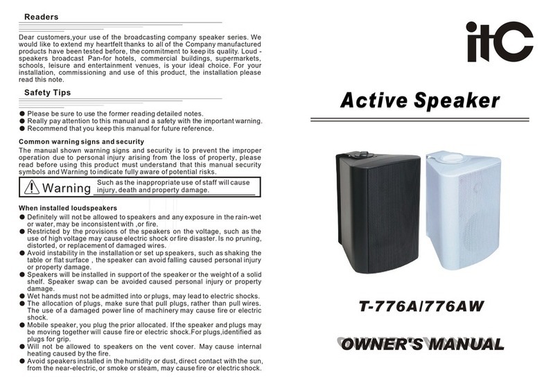 ITC T-776A User manual