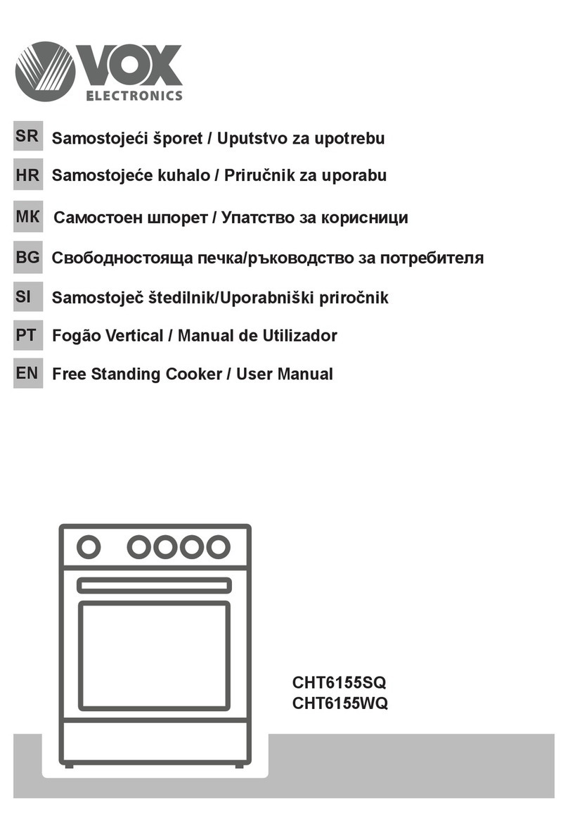 VOX electronics CHT6155SQ user manual