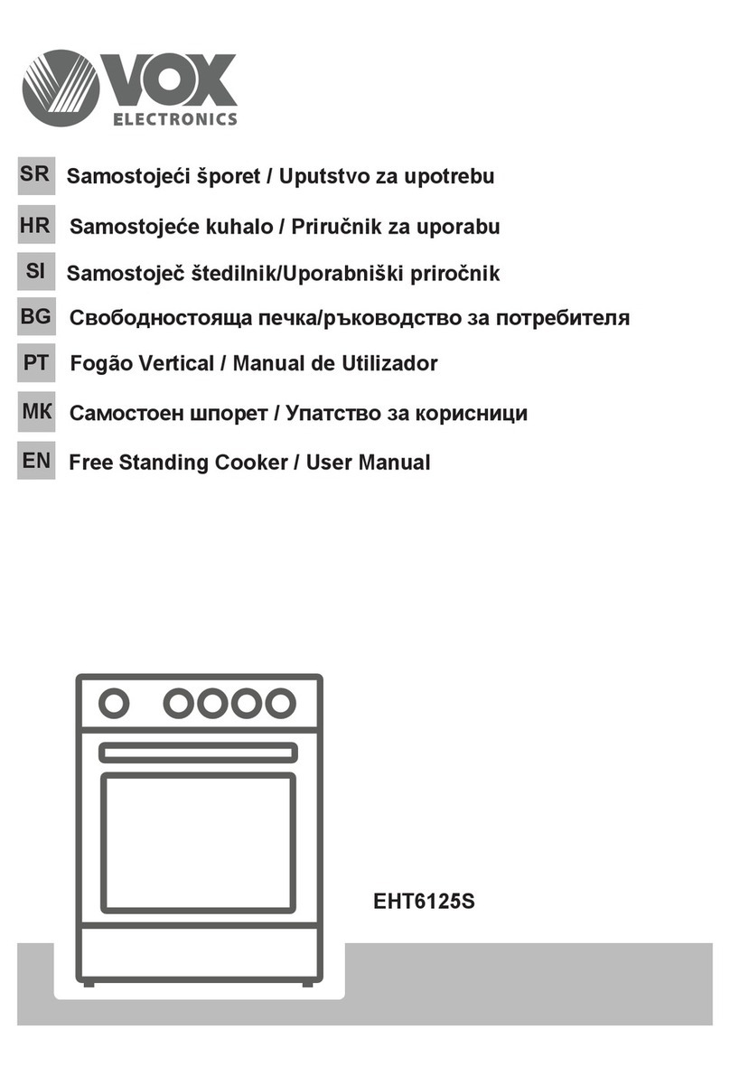 VOX electronics EHT6125S user manual