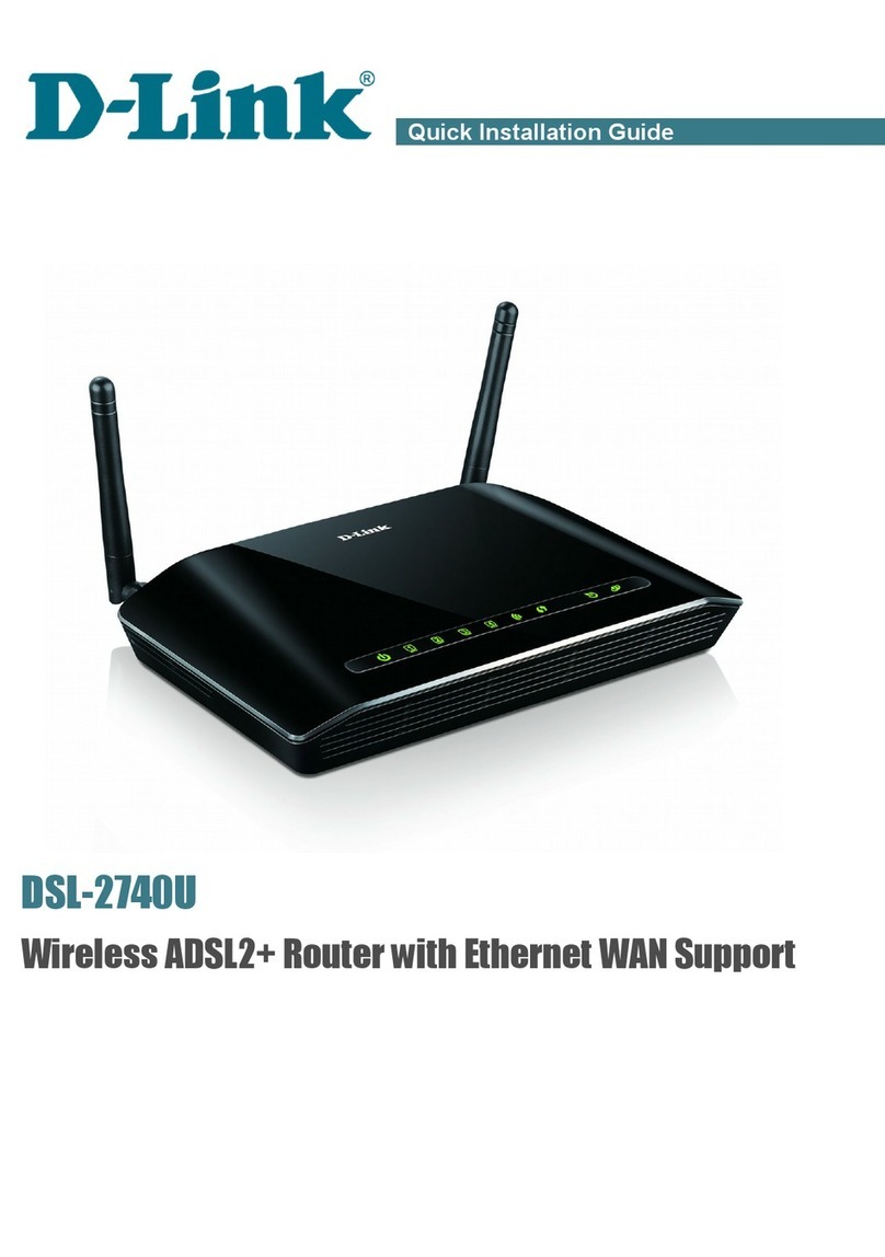 D-Link DSL-2740U User manual D-Link DSL-2740U User manual