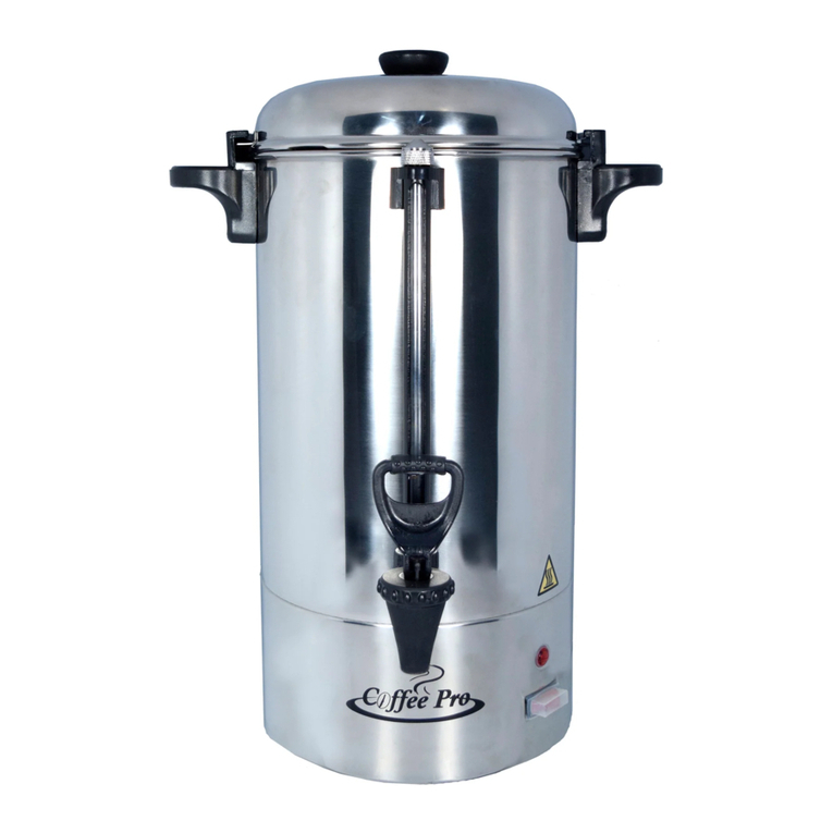 COFFEE PRO CP36 user manual
