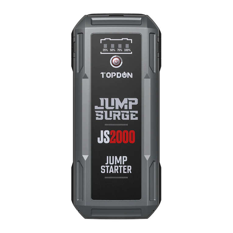 Topdon JUMPSURGE 2000 user manual