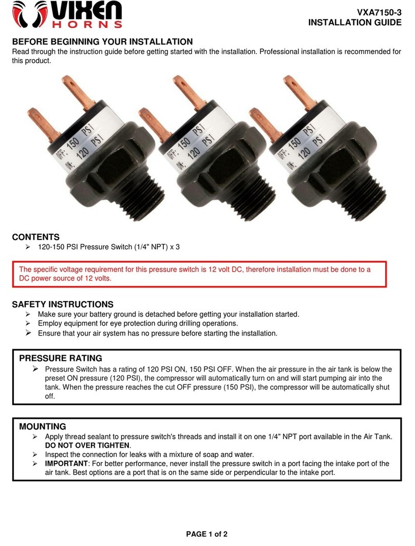 Vixen Horns VXA7150-3 installation guide