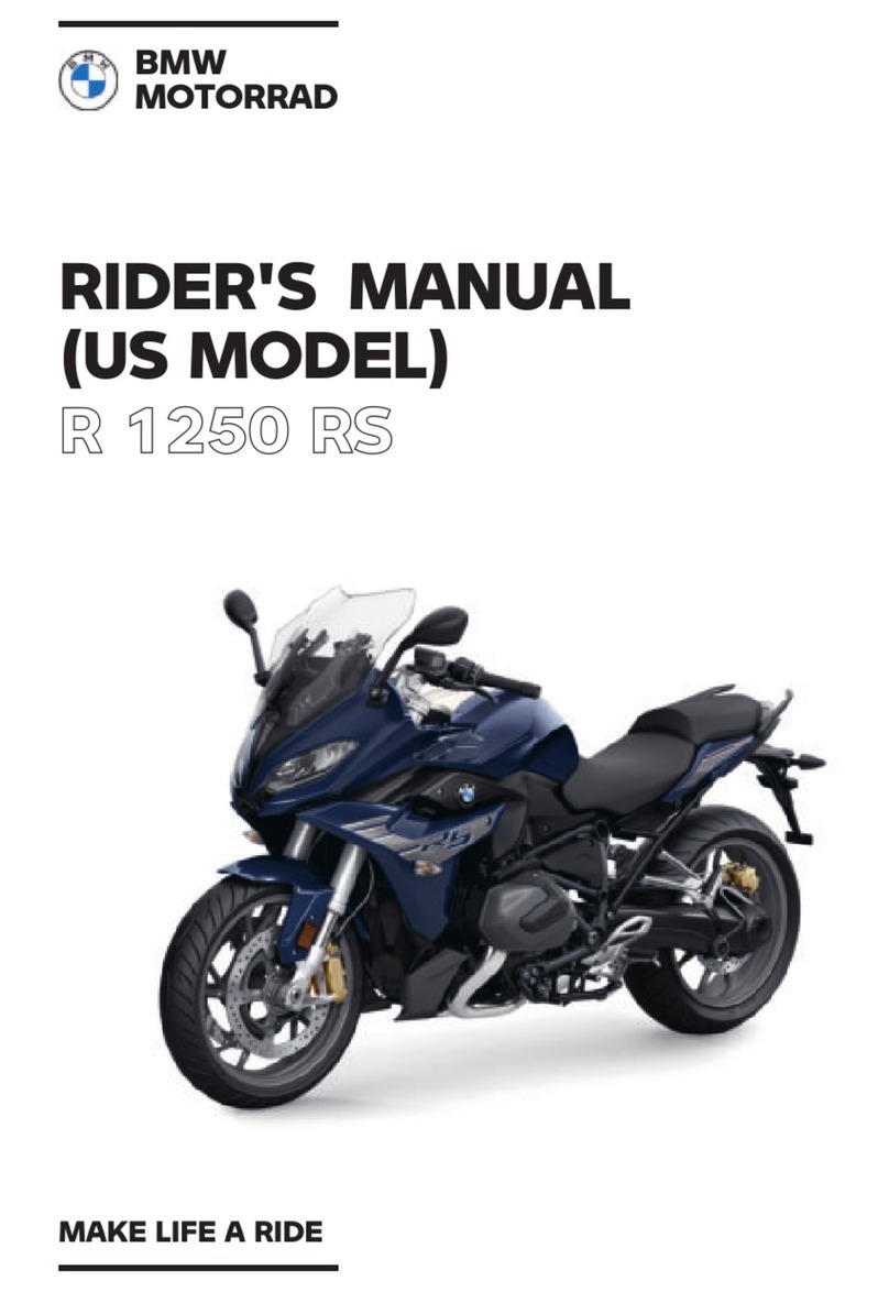 BMW Motorrad R 1250 RS 2021 Rider's manual