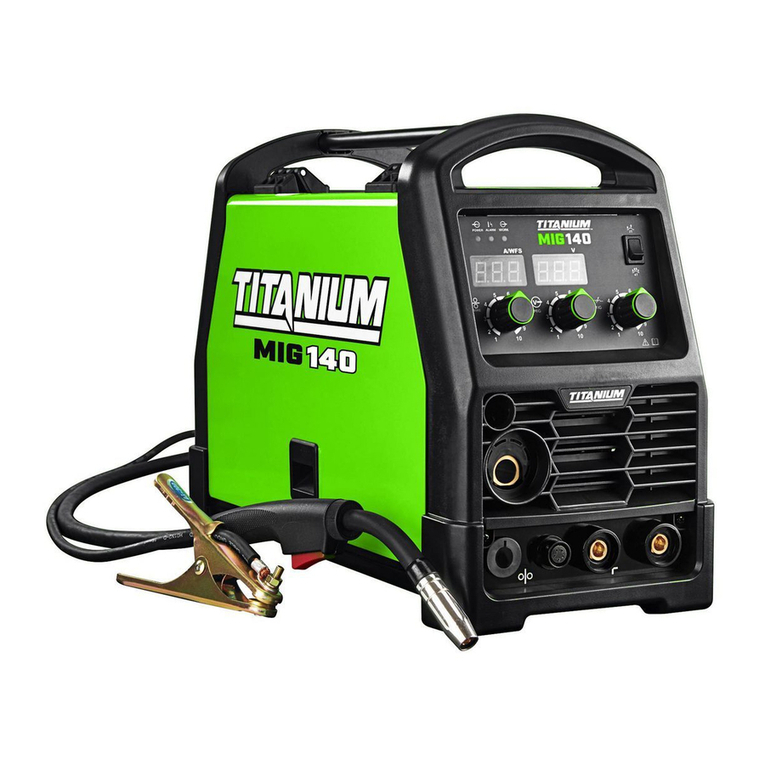 Titanium MIG 170 User manual