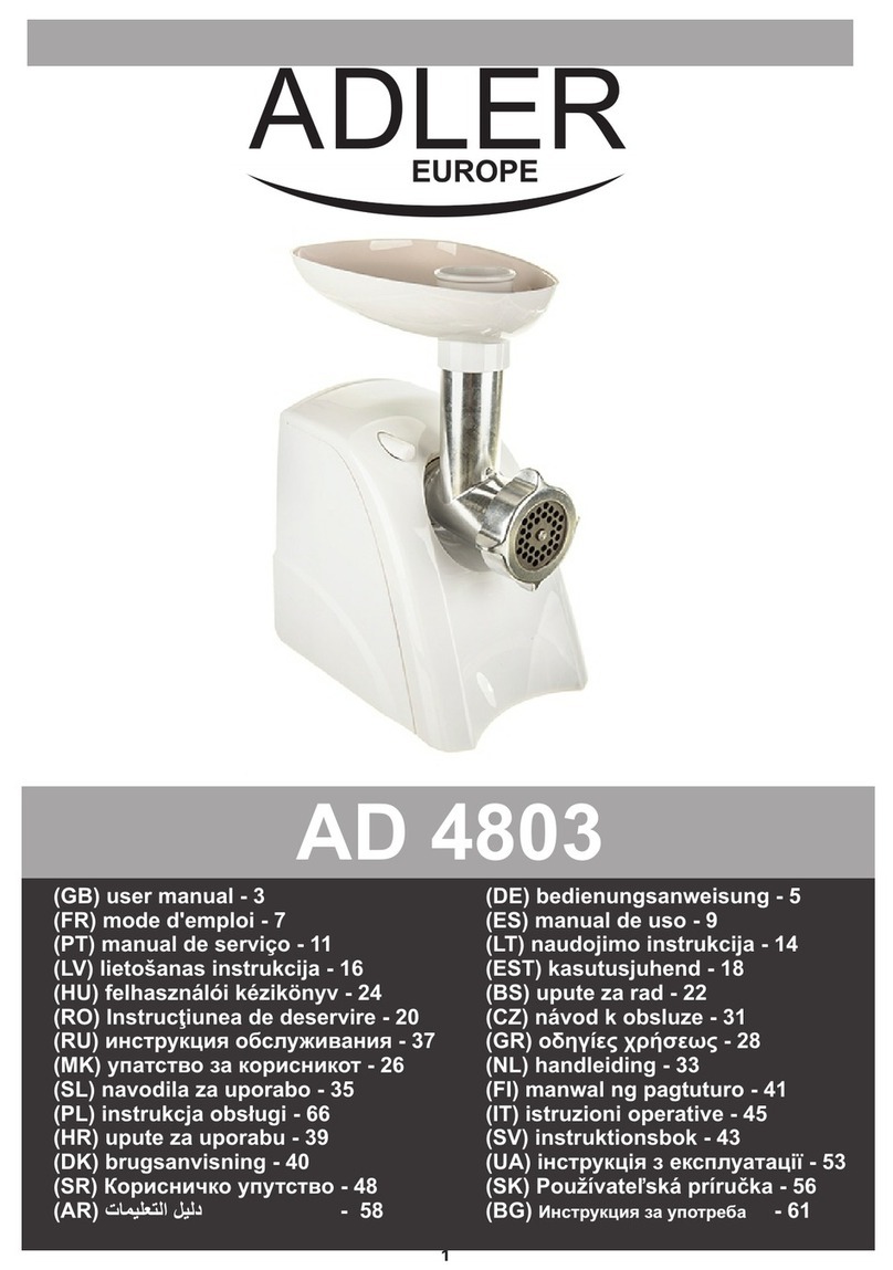 Adler Europe AD 4803 user manual
