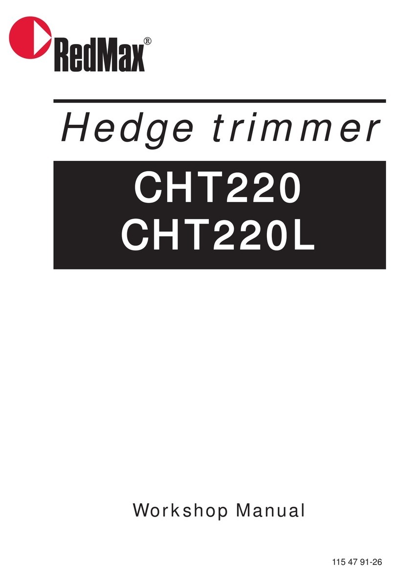 RedMax CHT220 Workshop manual