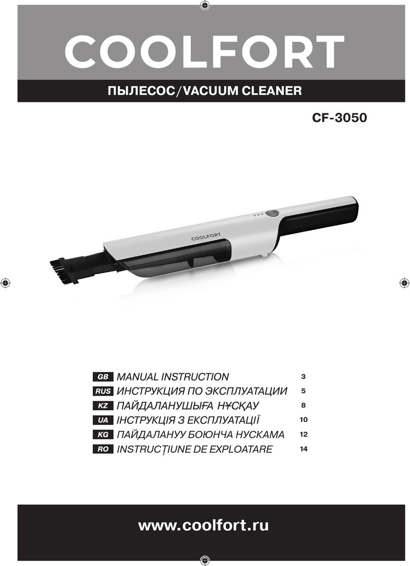 COOLFORT CF-3050 Manual instruction