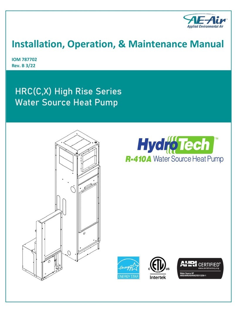 AE-Air HydroTech HRC Series Installation, operation & maintenance manual