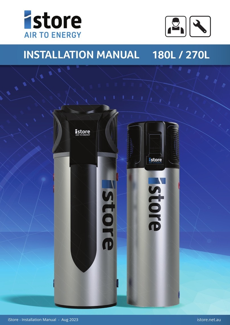 Istore 180L installation manual