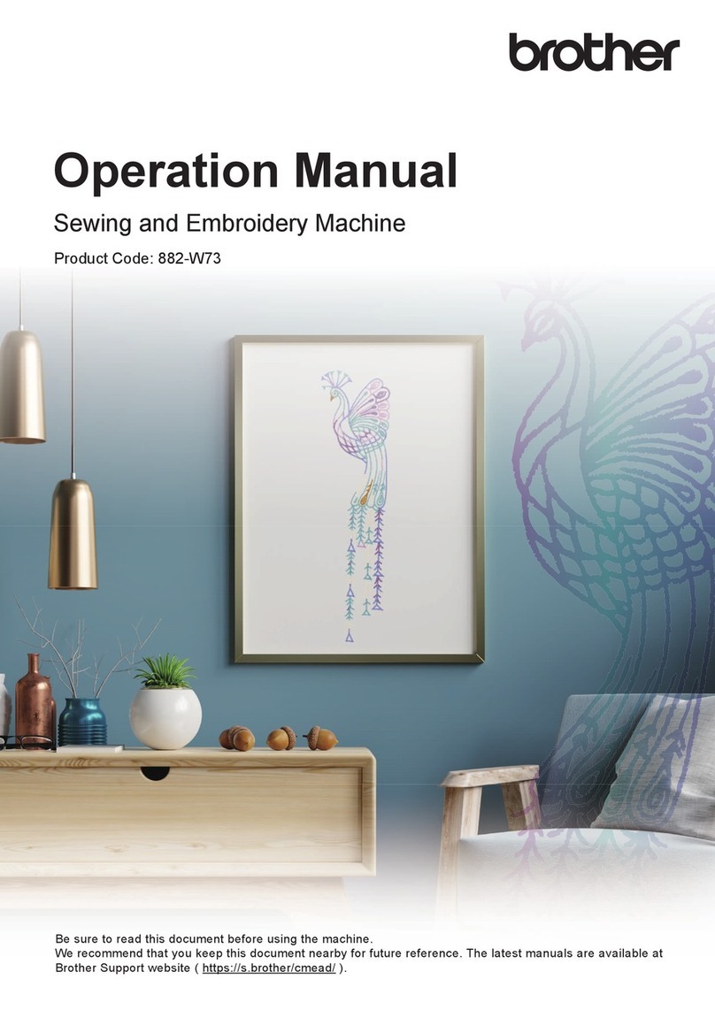 Brother 882-W73 User manual