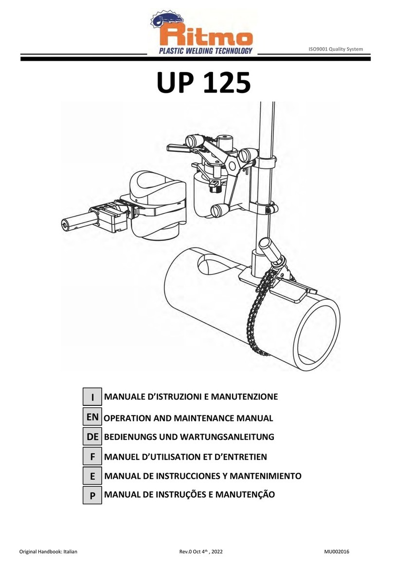 Ritmo UP 125 User manual