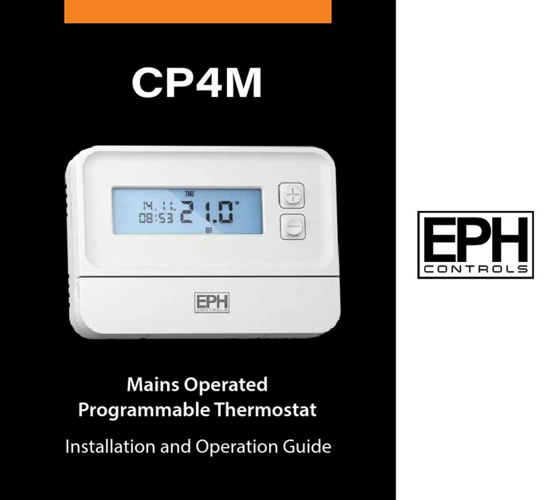 EPH Controls CP4M Operating instructions