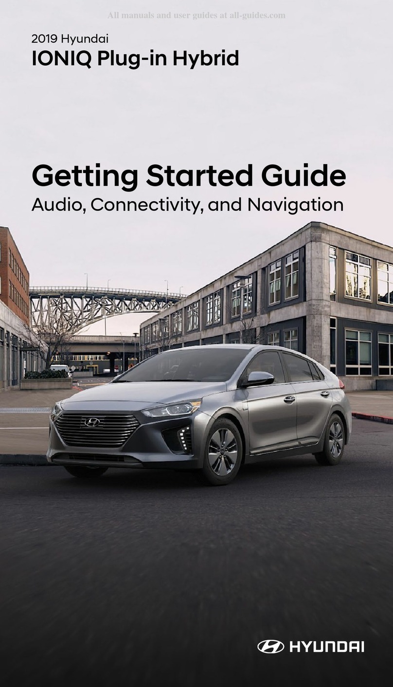 Hyundai IONIQ Plug-in Hybrid 2019 Getting started guide