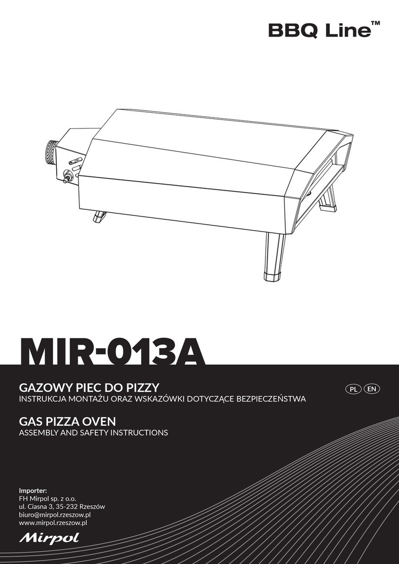 Mirpol BBQ Line MIR-013A Assembly and safety instructions