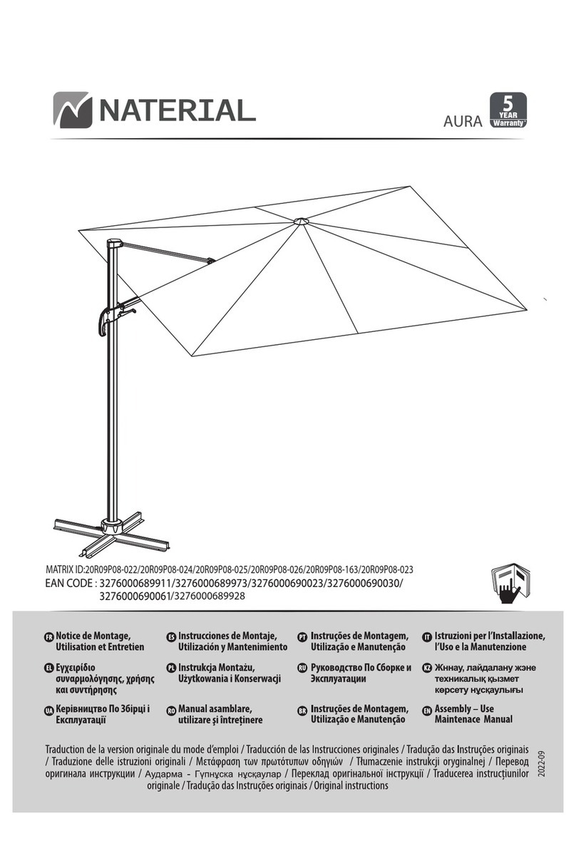 Naterial 20R09P08-022 Assembly-Use-Maintenence Manual