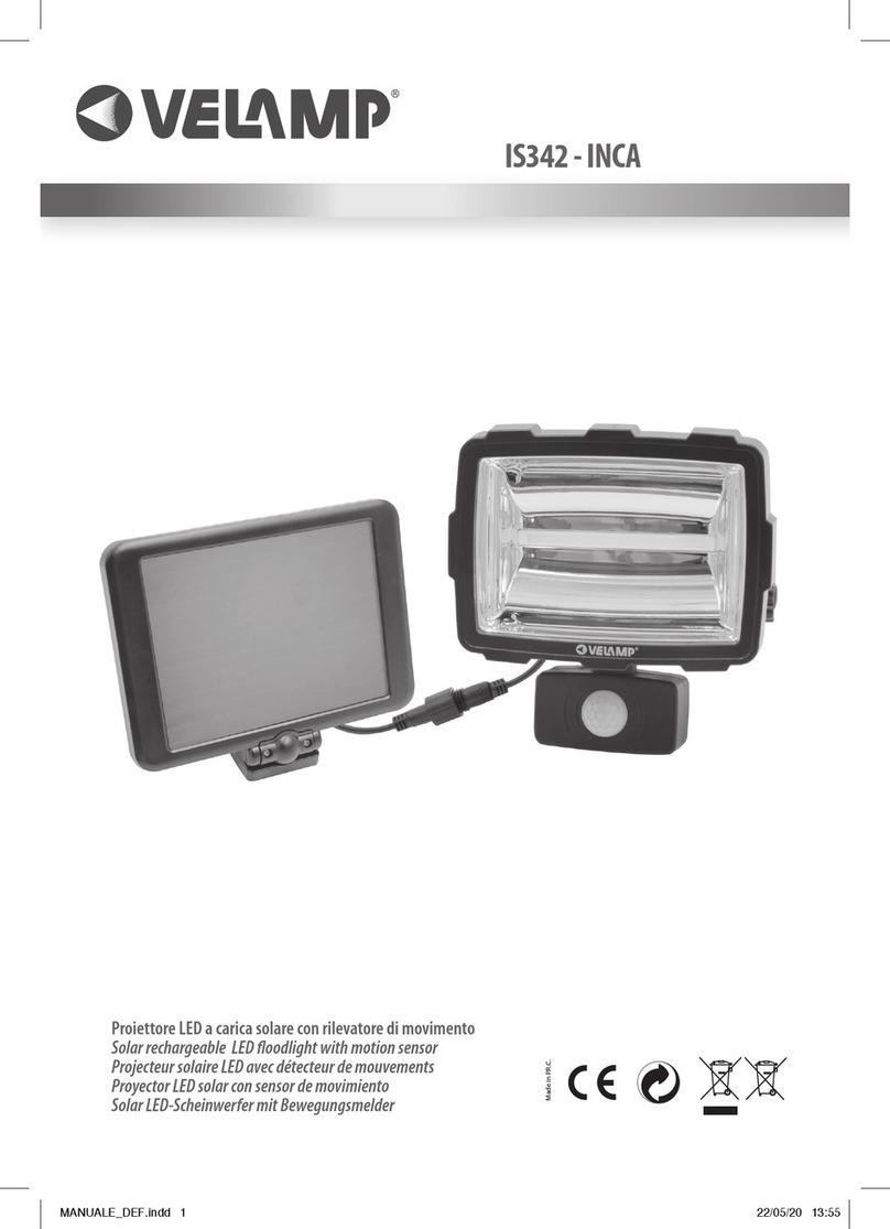 VELAMP IS342-INCA manual