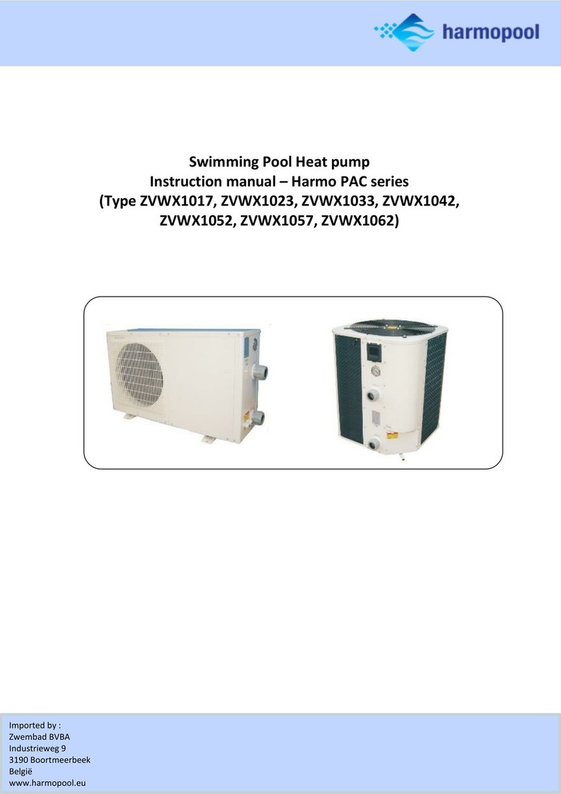 Harmopool Harmo PAC Series User manual