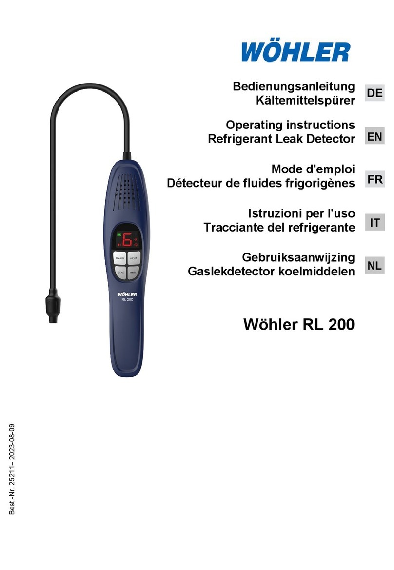 Wohler RL 200 operating instructions